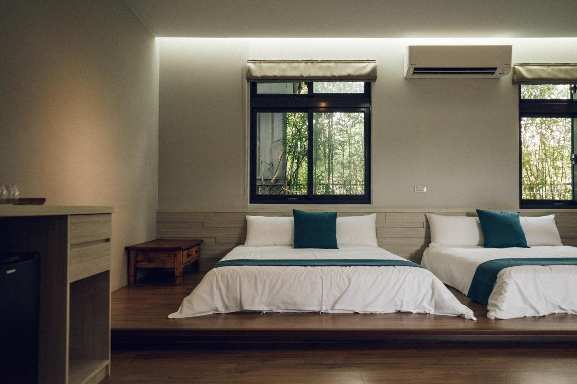 蘊慢築 茶花藝主題民宿 Yun Man Zhu Homestay Gongguan Exteriér fotografie